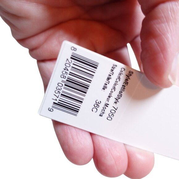 NWT Dominique Meryl Minimizer Bra Sz 36C Mocha Front Closure Seamless 7050 - Picture 6 of 7